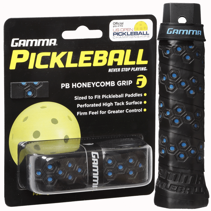 Image d'un grip de remplacement Gamma honeycomb pour raquette de pickleball.