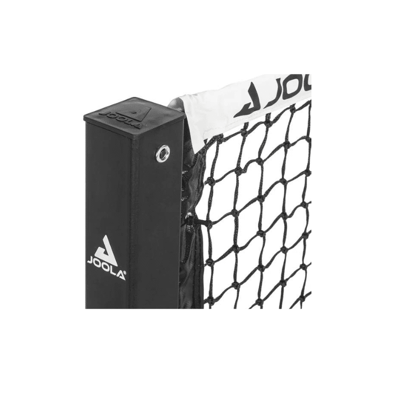 Image of a Joola Pro Net Pickleball Net on wheels.