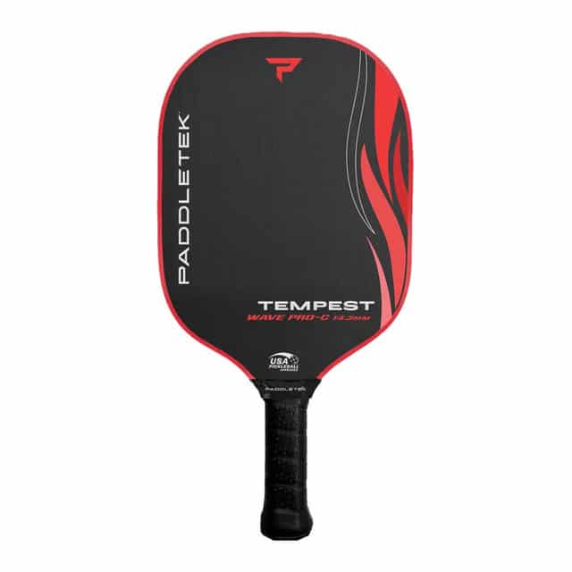 Image of a Paddletek Wave Pro-C 14.3 mm pickleball paddle.
