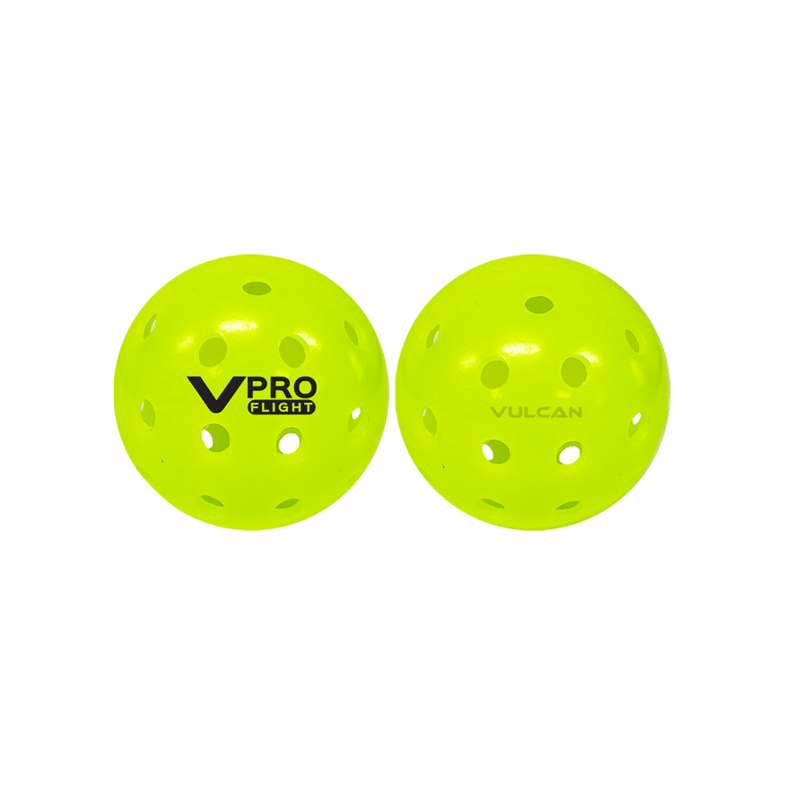 Image of a Vulcan VPRO flight pickleball ball.
