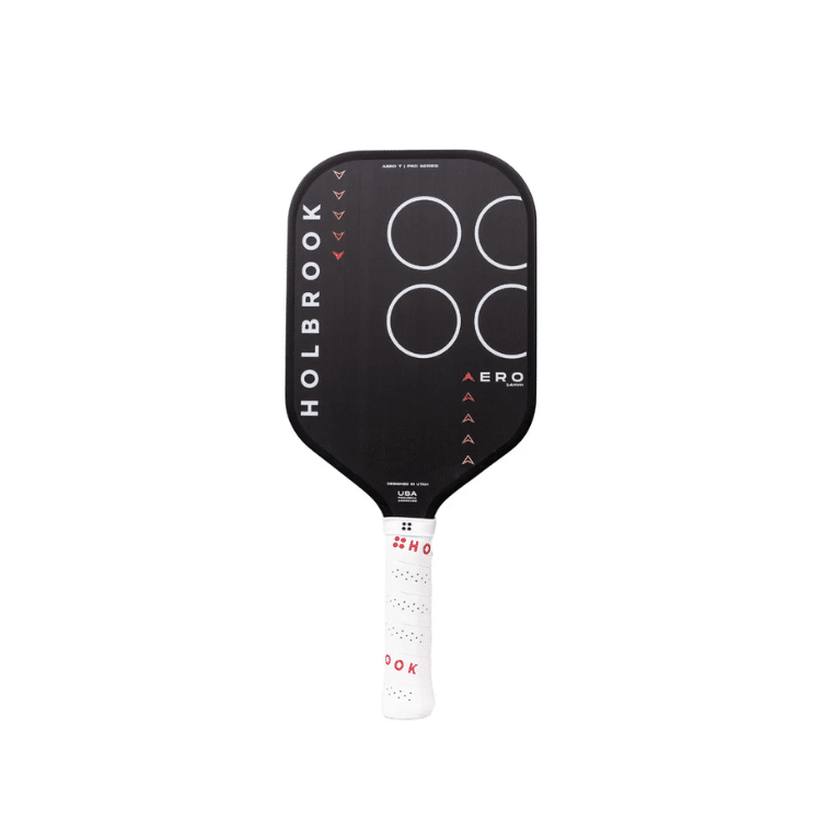 Image of a Holbrook Aero T pickleball paddle.