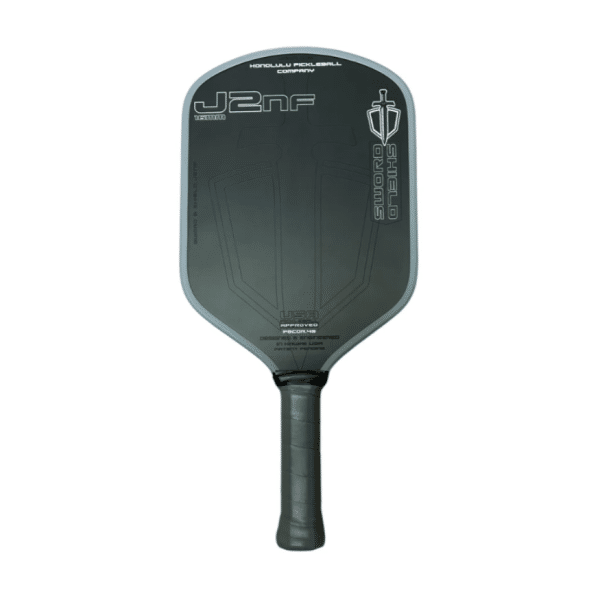 Image of a Honolulu Sword and Shield J2NF pickleball paddl