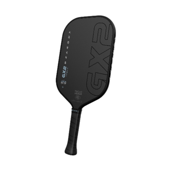 Image of a Gearbox GX2 Power Elongated Pickleball Paddle – SST 2.0 CarbonRibCore technology and elongated shape for power and control.