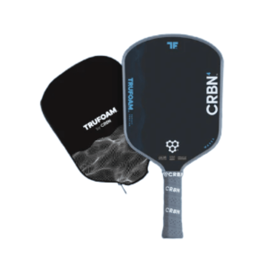 Image of a CRBN 4 TruFoam Waves Hybrid pickleball paddle.