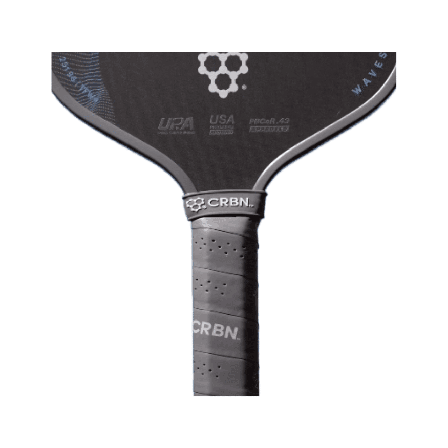 Image of a CRBN 4 TruFoam Waves Hybrid pickleball paddle.