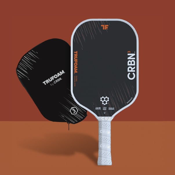 Image of a CRBN 3 TruFoam Barrage Extended pickleball paddle.