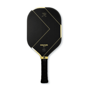 Raquette de pickleball Pro XR Signature Jolt avec noyau 13 mm, surface en fibre de carbone Toray T700 et architecture Power Switch pour puissance et contrôle précis.