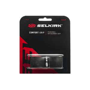 Image de la grip de pickleball Selkirk Comfort noire.