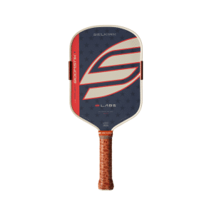 Image of a Selkirk Boomstik LABS 1776 Capsule elongated pickleball paddle offering power, elongated reach and competitive performance with advanced technology from the Selkirk LABS program.